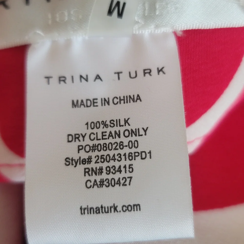 Trina Turk Jalani Maxi Caftan Dress - Sur Mer - Picture 6 of 9